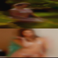 Nude woman strange masturbation